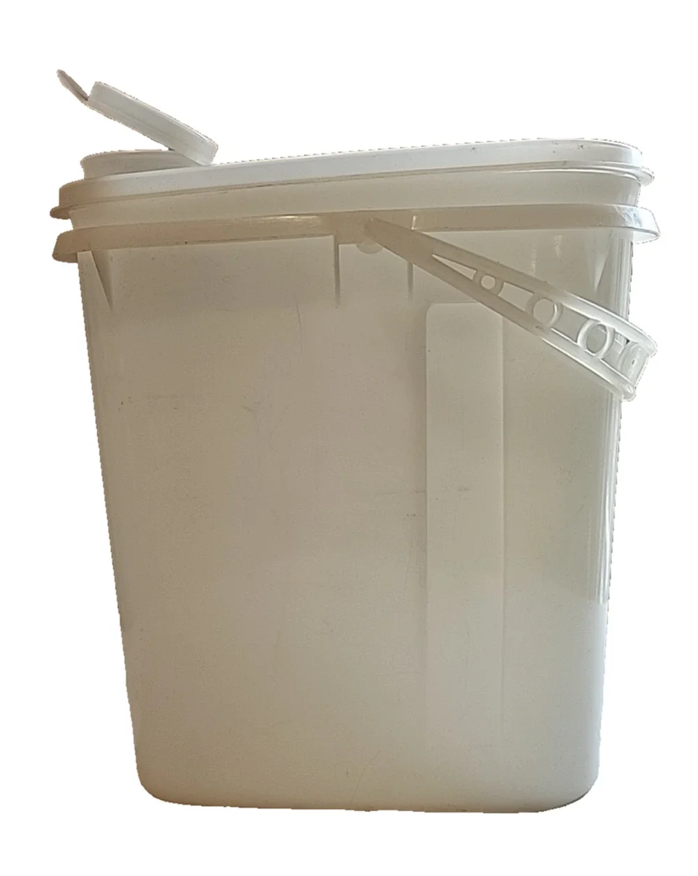 Tupperware Clear Drink Pitcher 587-1 & Lid 510-29 & Handle 593-2 Made In USA